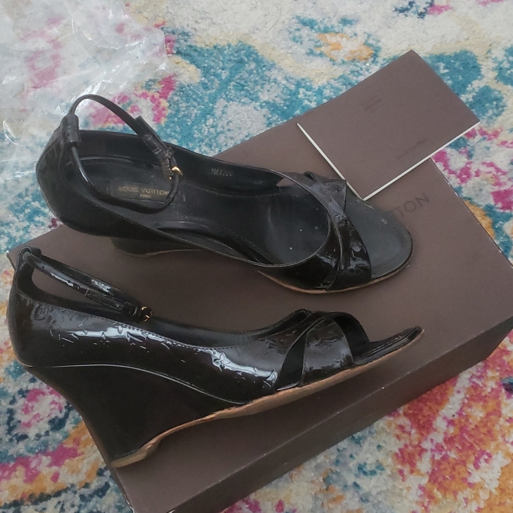 Louis Vuitton wedges